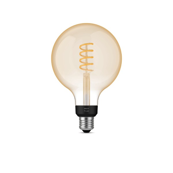 Philips - Hue White Ambiance Filament G125 Globe - E27 Smart Bulb - Packshot 2