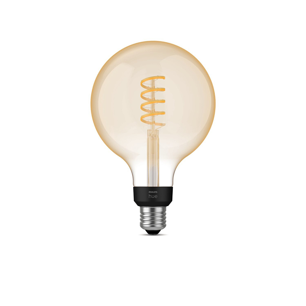 Philips - Hue White Ambiance Filament G125 Globe - E27 Smart Bulb - Packshot 2