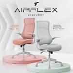 TT AIRFLEX Ergochair - Coral Red - Packshot 6
