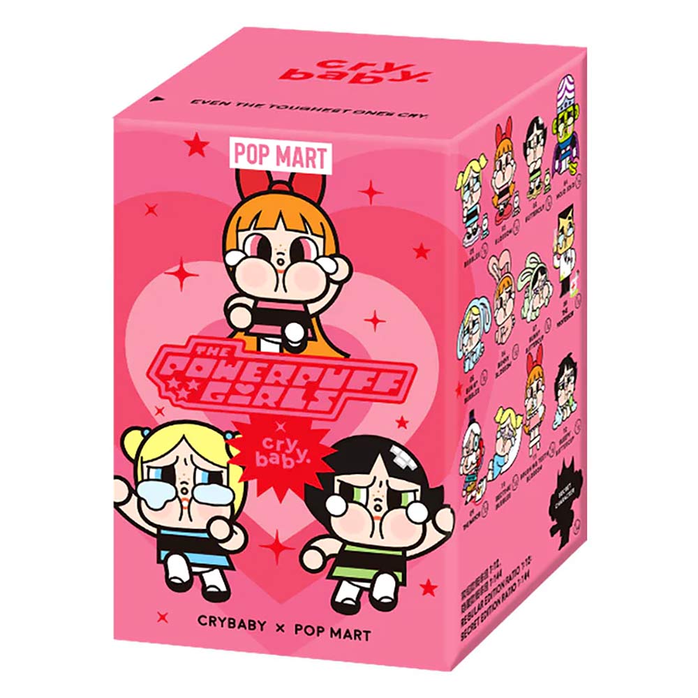 POPMART CRYBABY × The Powerpuff Girls 新品 CRYBABY × Powerpuff Girls Series-Vinyl Face Plush Blind Box