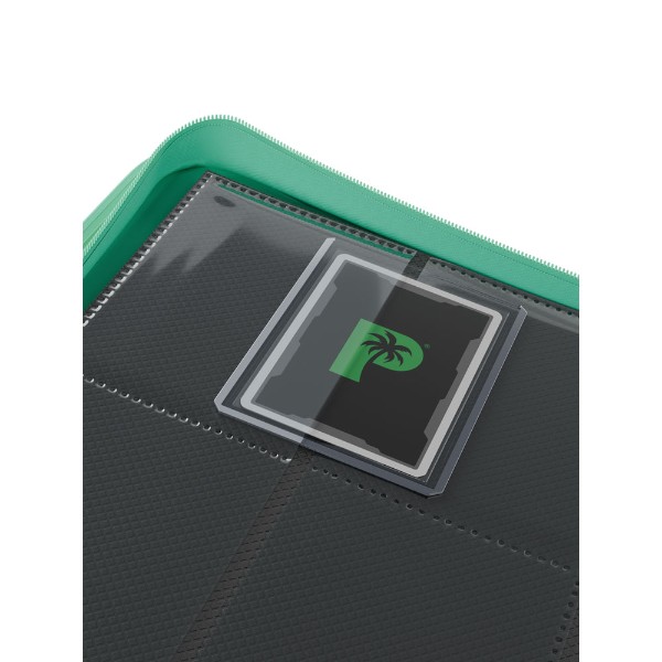 Palms Off Gaming - Collector's Series Top Loader Zip Binder - Turquoise - Packshot 3