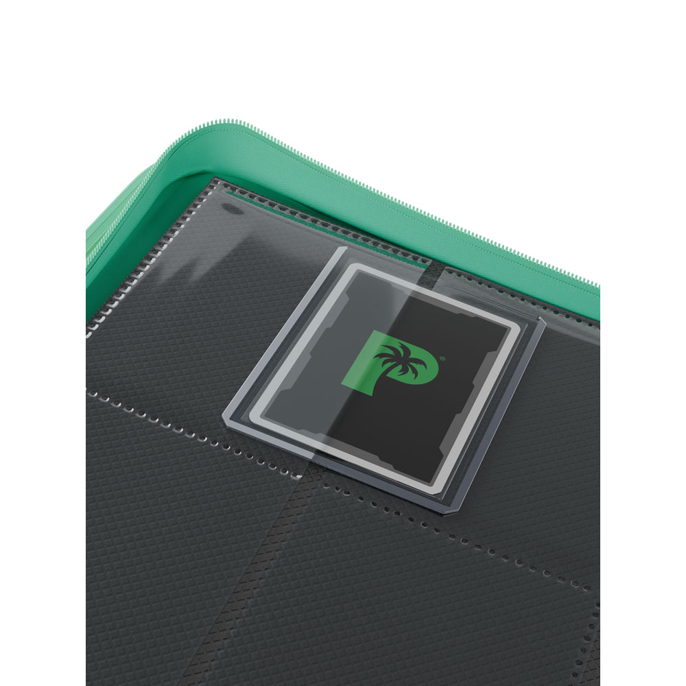 Palms Off Gaming - Collector's Series Top Loader Zip Binder - Turquoise - Packshot 3