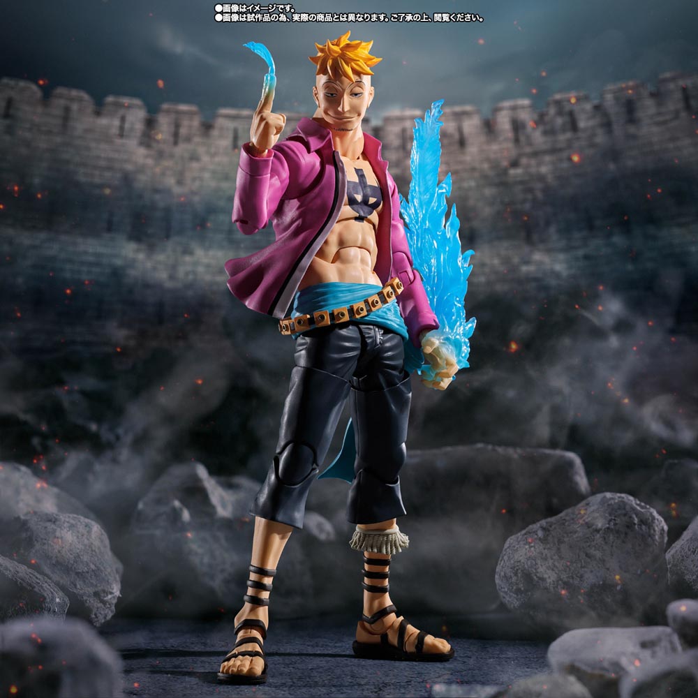 One Piece - Marineford Summit Battle S.H.Figuarts Marco Action Figure - Packshot 3