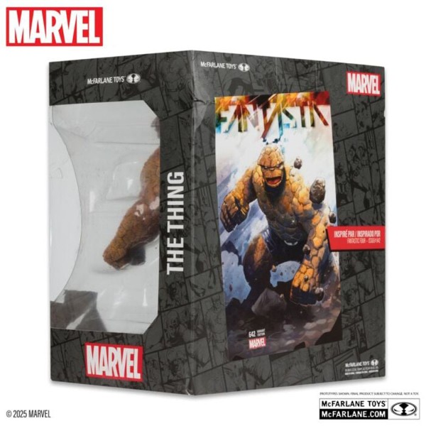 Marvel - Fantastic Four - The Thing (Fantastic Four #642) 1:10 Scale Statue with Scene - Packshot 6