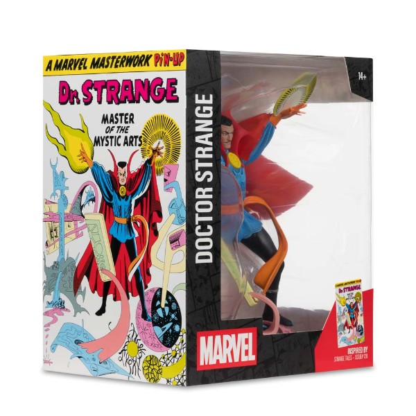 Marvel Doctor Strange 1:10th Scale Collectible with Scene (Strange Tales #128) - Packshot 4