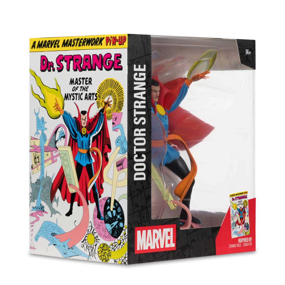 Marvel Doctor Strange 1:10th Scale Collectible with Scene (Strange Tales #128) - Packshot 4