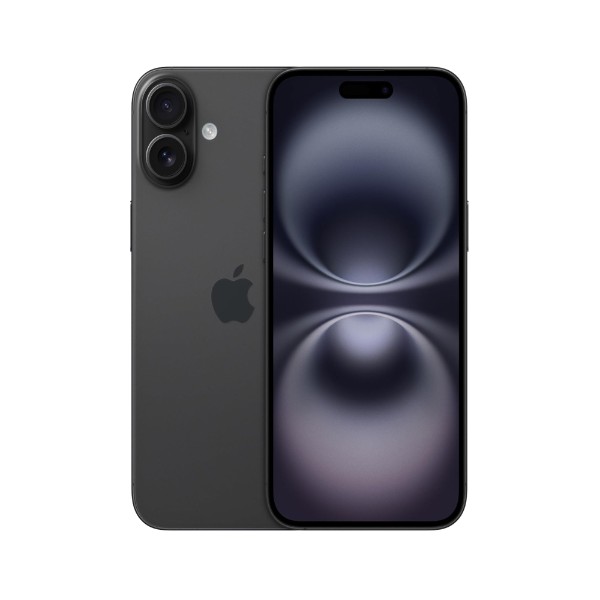 Apple iPhone 16 Plus (128GB, Black) - Good Refurbished - Packshot 1