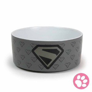 DC Comics - Superman - Monochrome Ceramic Pet Bowl
