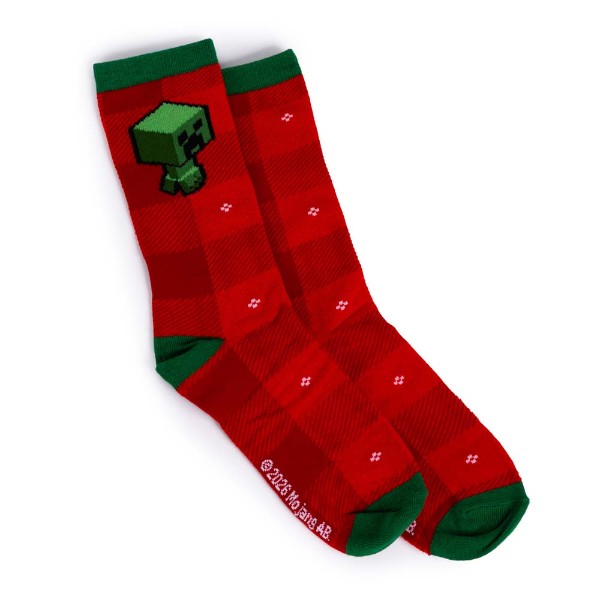 Minecraft - Christmas Youth Crew Socks 5-Pack - Packshot 6
