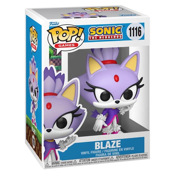 Sonic the Hedgehog - Blaze the Cat Pop! Vinyl Figure - Packshot 2