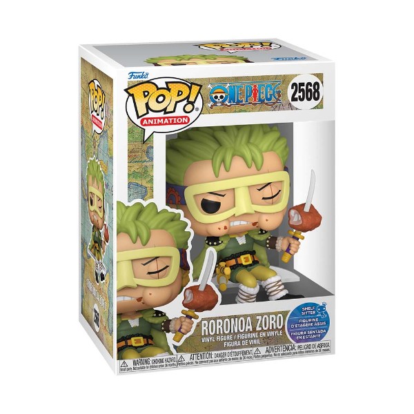 One Piece - Roronoa Zoro (Shelf Sitter) Pop! Vinyl Figure - Packshot 2