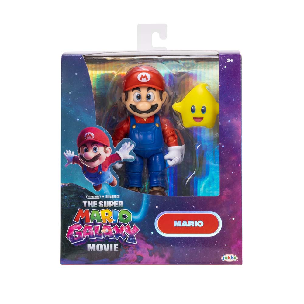 Super Mario - The Super Mario Galaxy Movie - Mario 5" Figure - Packshot 5