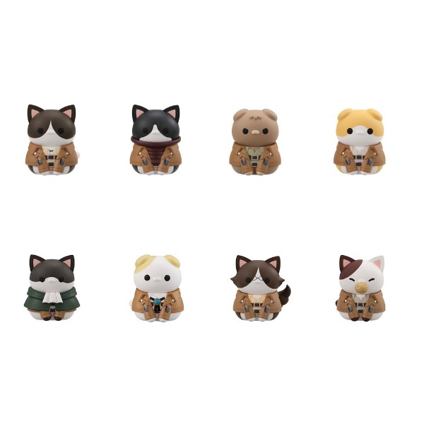 Attack On Titan - Mega Cat Project Attack On Tinyan Survey Corps Regiment Danyan! Blind Box (Single Box) - Packshot 1