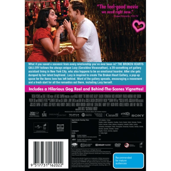 The Broken Hearts Gallery - Packshot 2