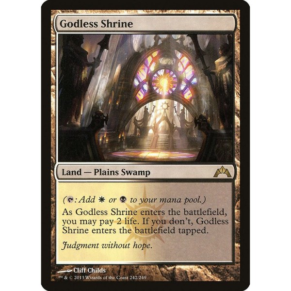 Magic The Gathering - Godless Shrine (Santuario Senza Dio) - Rara Da Gatecrash (GTC) - Singola - 5