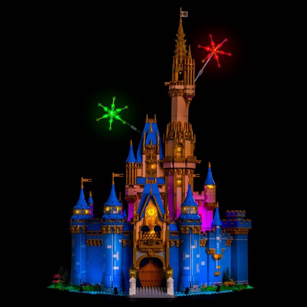 Light My Bricks Disney Castle (LEGO #43222) Light Kit Toys and