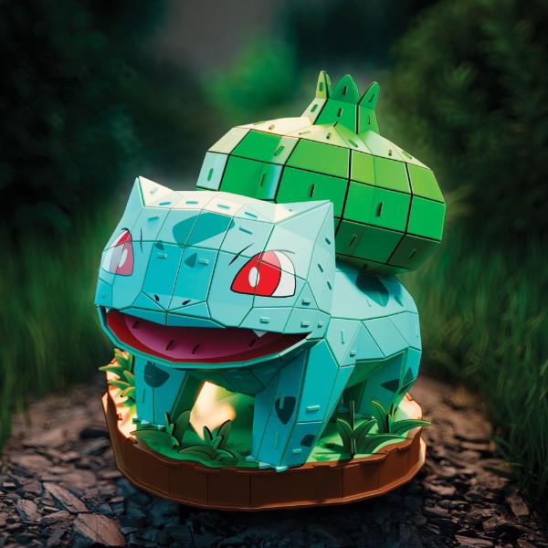 Pokemon - Bulbasaur 4D Puzzle Model Kit - Packshot 3