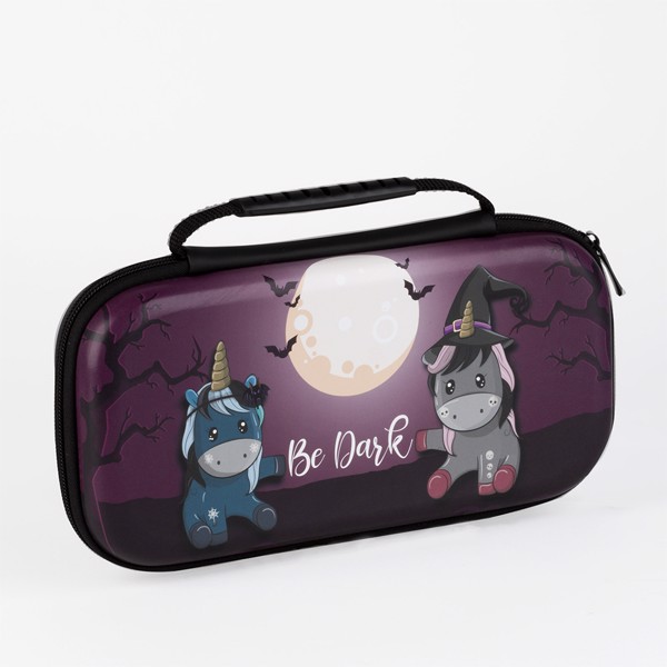 Konix Unicorn Be Dark Carry Case for Nintendo Switch - Nintendo Switch ...