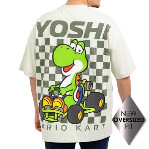 Nintendo - Mario Kart Yoshi Racing Oversized T-Shirt