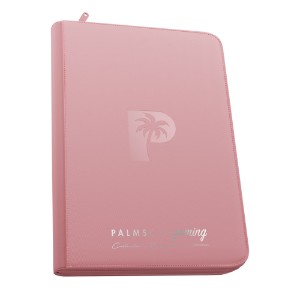 Palms Off Gaming - Collector's Series Top Loader Zip Binder - Pink