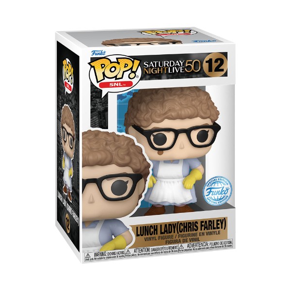 Saturday Night Live - Lunch Lady Farley Pop! Vinyl Figure - Packshot 2