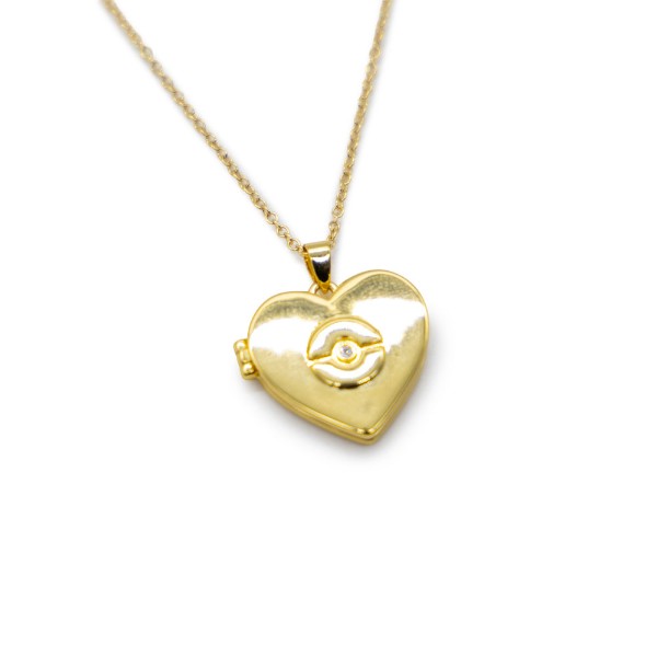 Pokemon - Eevee Heart Locket Necklace - Packshot 3