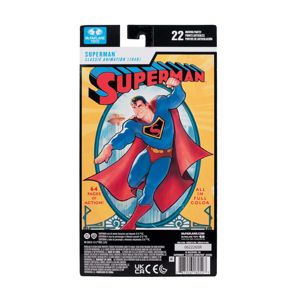 DC Comics - Superman - Superman Classic Animation 1940 Action