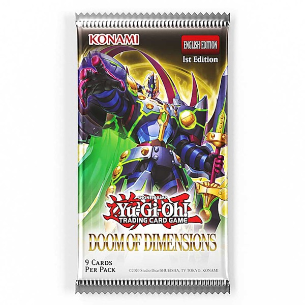 Yu-Gi-Oh! - TCG - Doom of Dimensions Booster - Packshot 1