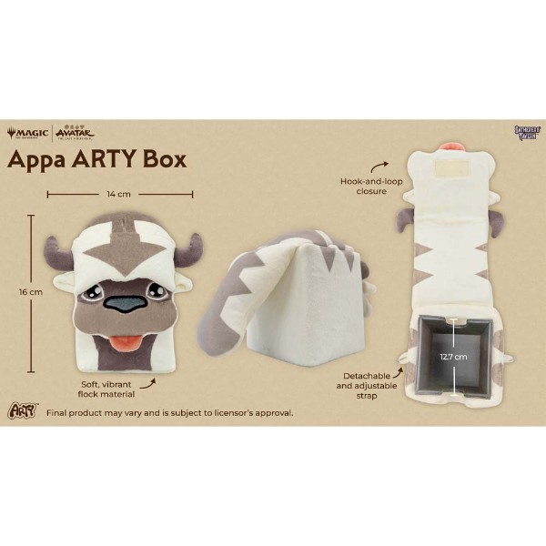 Magic: the Gathering - TCG - Avatar: The Last Airbender Gatherer's Tavern ARTY Deck Box - Appa - Packshot 2
