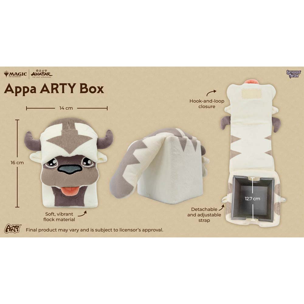Magic: the Gathering - TCG - Avatar: The Last Airbender Gatherer's Tavern ARTY Deck Box - Appa - Packshot 2