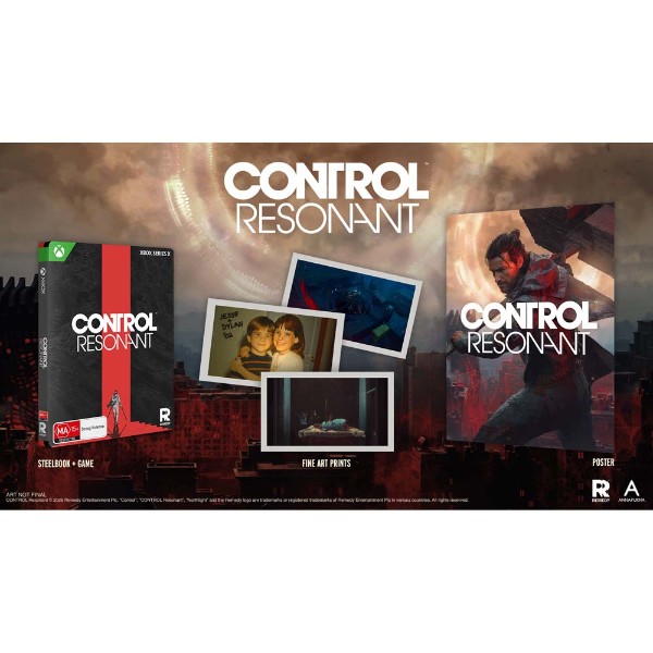 CONTROL Resonant - SteelBook Edition - Packshot 2