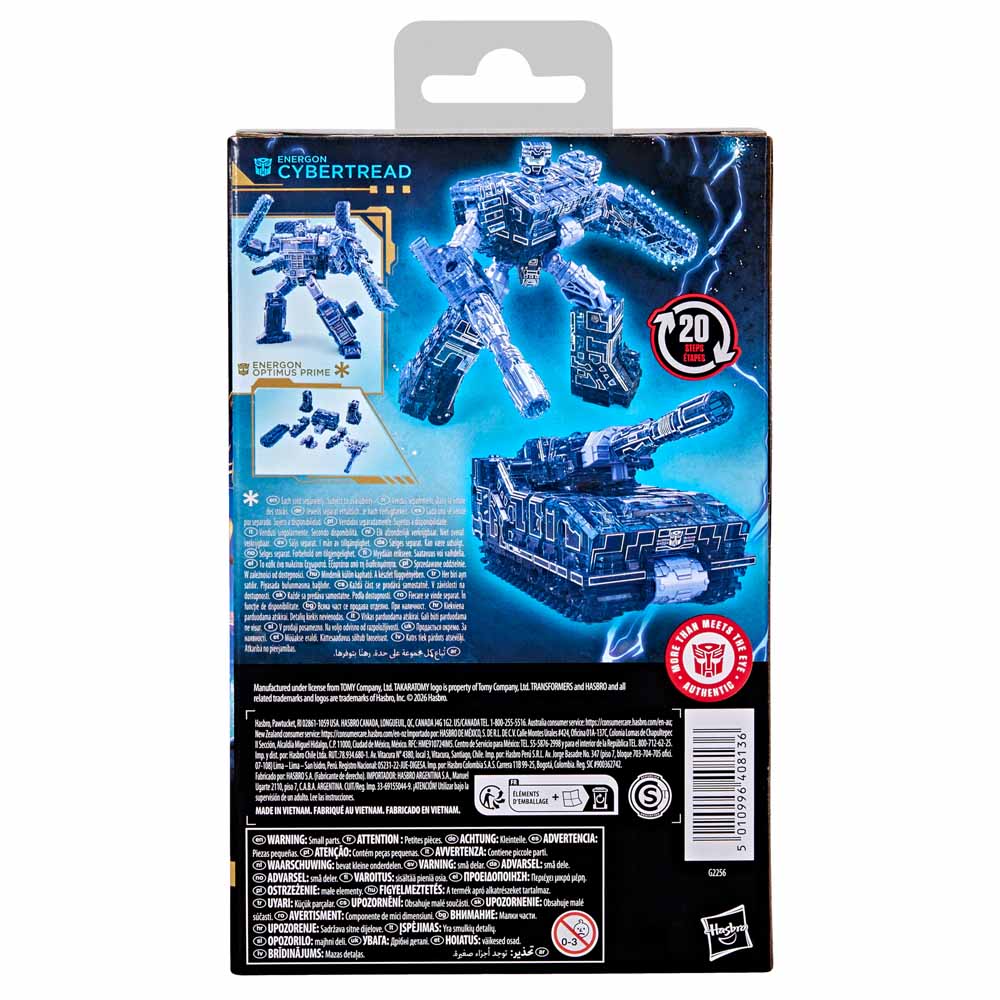 Transformers - Energon Cybertread Deluxe Class Action Figure - Packshot 4