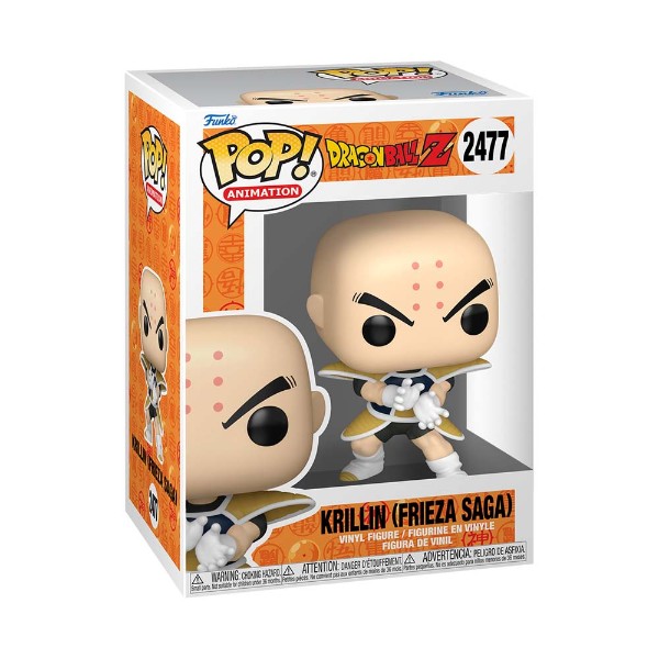Dragon Ball Z - Krillin (Frieza Saga) Pop! Vinyl Figure - Packshot 2