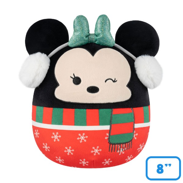 Disney - Christmas Minnie Mouse 8" Squishmallow Plush - Packshot 1