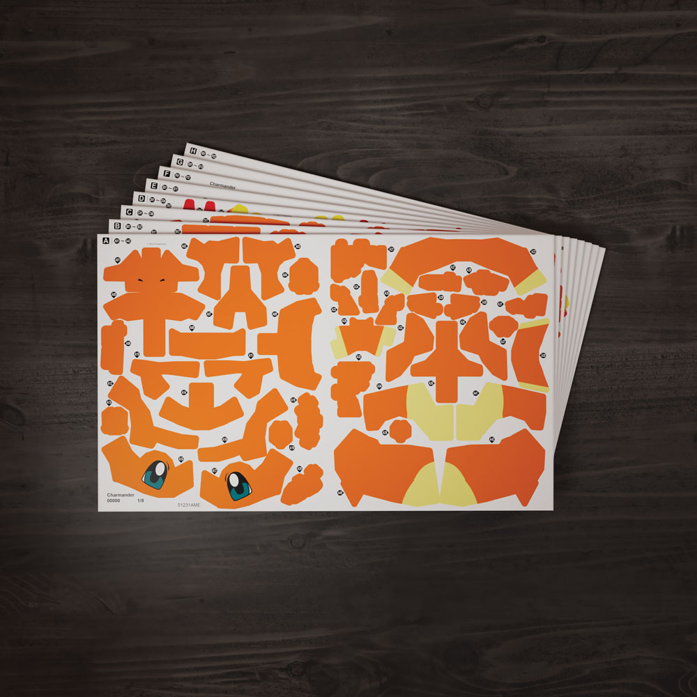 Pokemon - Charmander 4D Puzzle Model Kit - Packshot 4