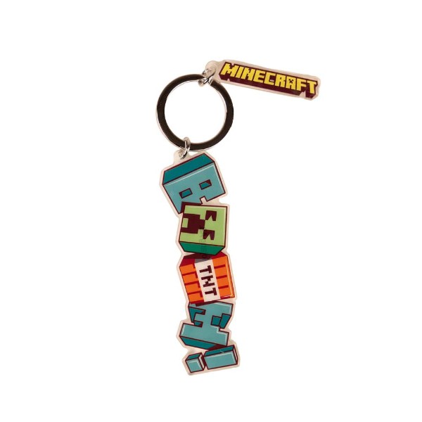 Minecraft - BOOM! Creeper TNT Keyring - Packshot 1