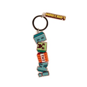 Minecraft - BOOM! Creeper TNT Keyring
