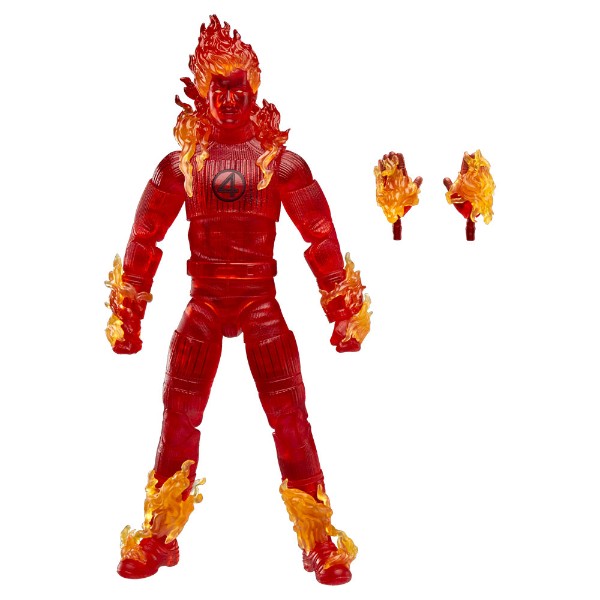 Marvel - The Fantastic Four: First Steps - Legends Series Human Torch Action Figure - Packshot 5