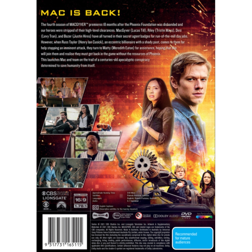 Macgyver Reboot Macgyver Cbs All Access Cbs Macgyver Stream Cbs