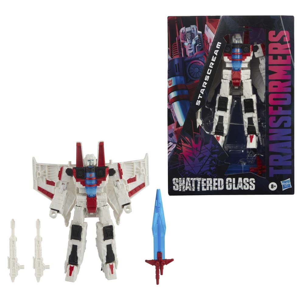Transformers - Generations Shattered Glass Starscream Action Figure - Packshot 3