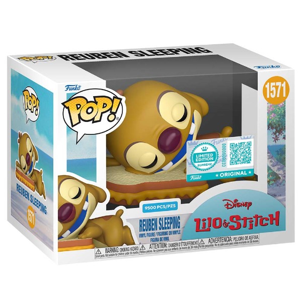 Disney - Lilo & Stitch - Sleeping Reuben Pop! Vinyl Figure - Packshot 2