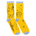 Disney - Winnie the Pooh & Hunny Pot Sketch Crew Socks - Packshot 1