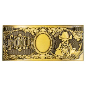 One Piece - 10,000 World Berry Metal Replica Banknote Limited Edition