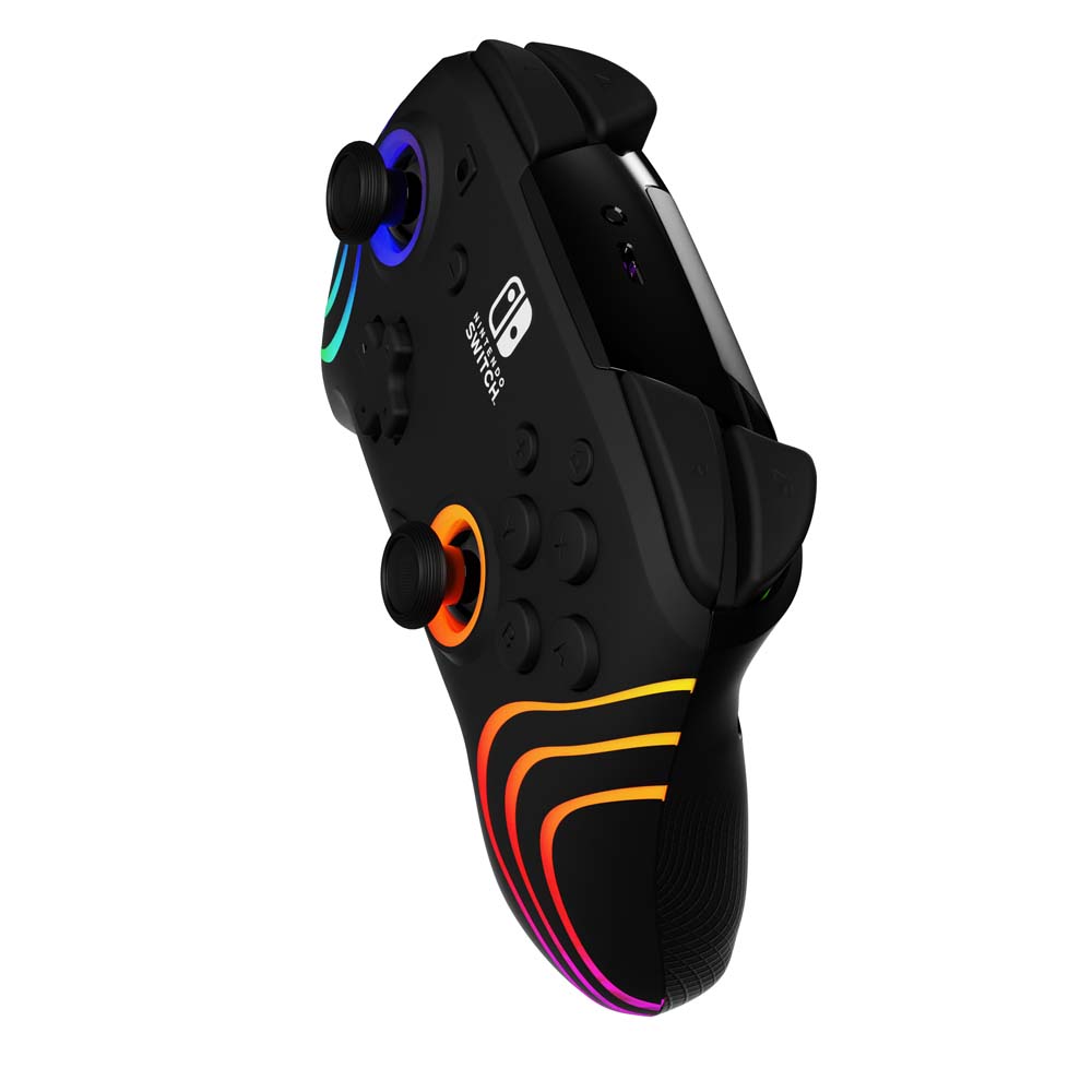 Afterglow Wave Wireless Plus Controller for Nintendo Switch - Black - Packshot 6