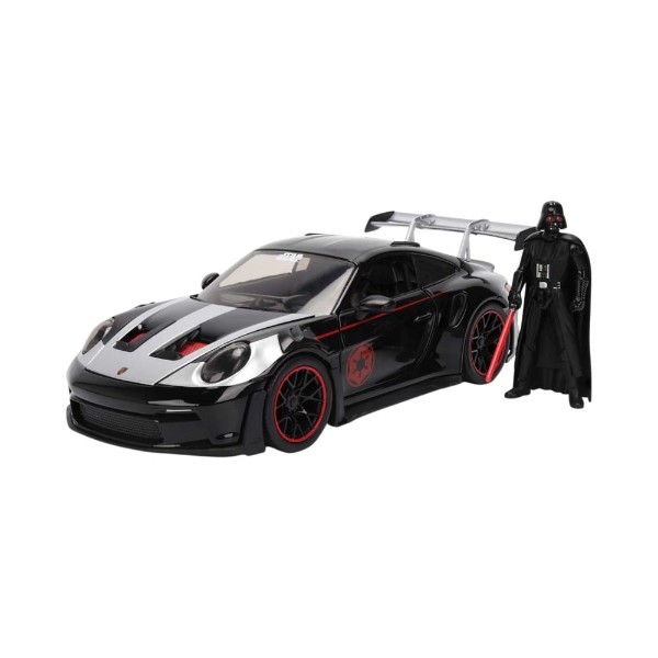 Star Wars - Darth Vader & Porsche 911 GT3 RS (992) 1/24th Scale Vehicle Replica - Packshot 1