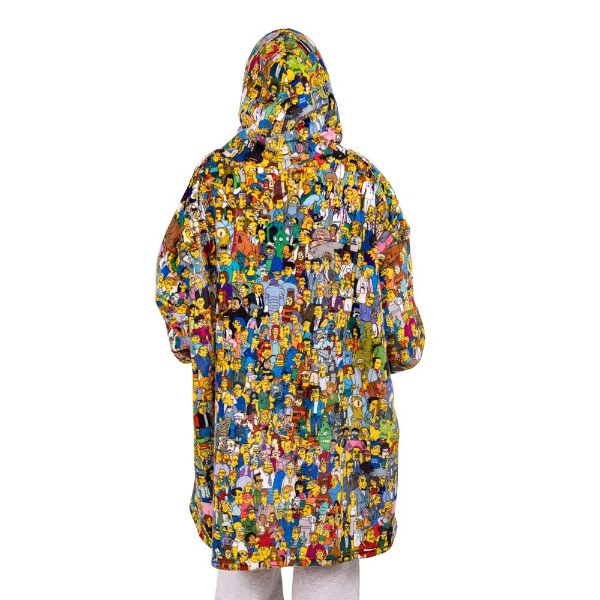 The Simpsons - Character All-Over-Print Oversized Blanket Hoodie - Packshot 5
