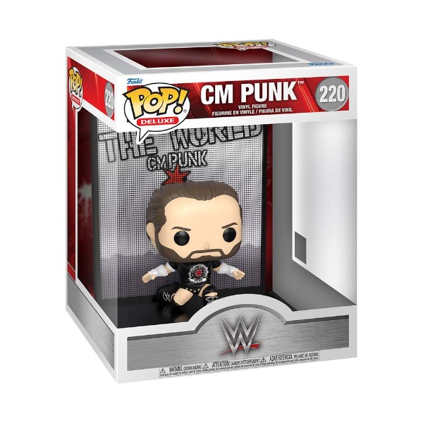 WWE - CM Punk Deluxe Pop! Vinyl Figure - Packshot 2