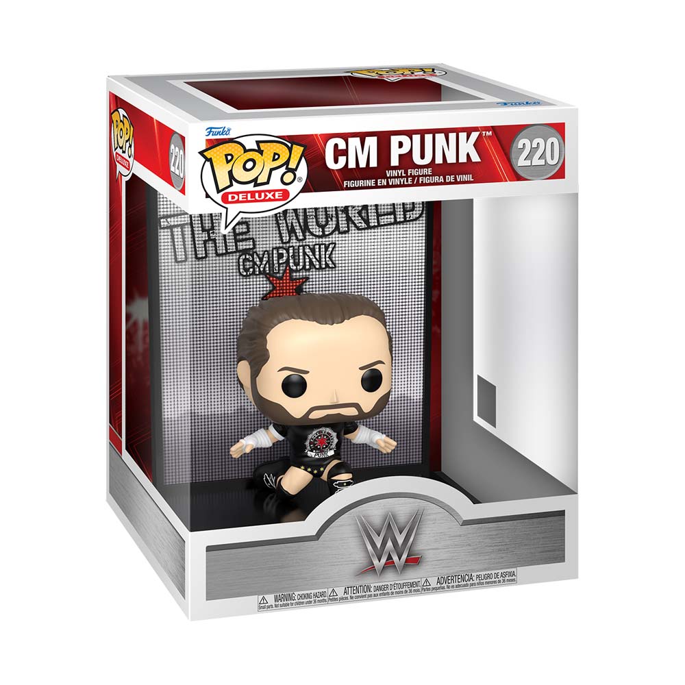 WWE - CM Punk Deluxe Pop! Vinyl Figure - Packshot 2