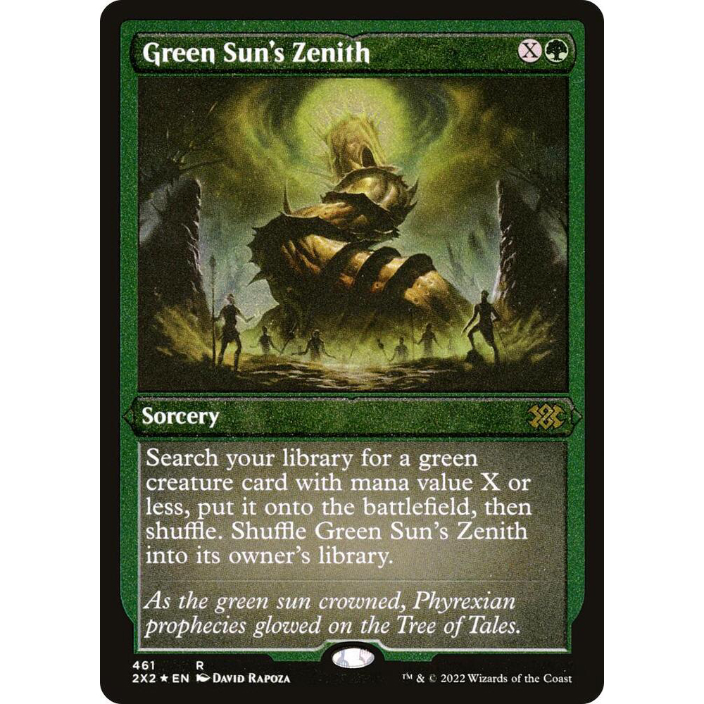 Magic: The Gathering - TCG - Double Masters 2022 - Green Sun's