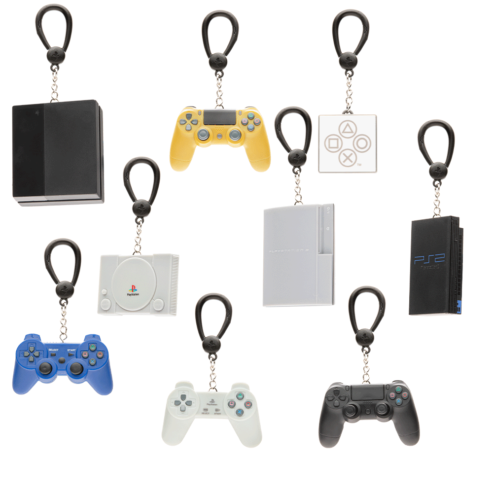 Sony PlayStation Backpack Buddies Keychain Surprise Blind Bag Toys